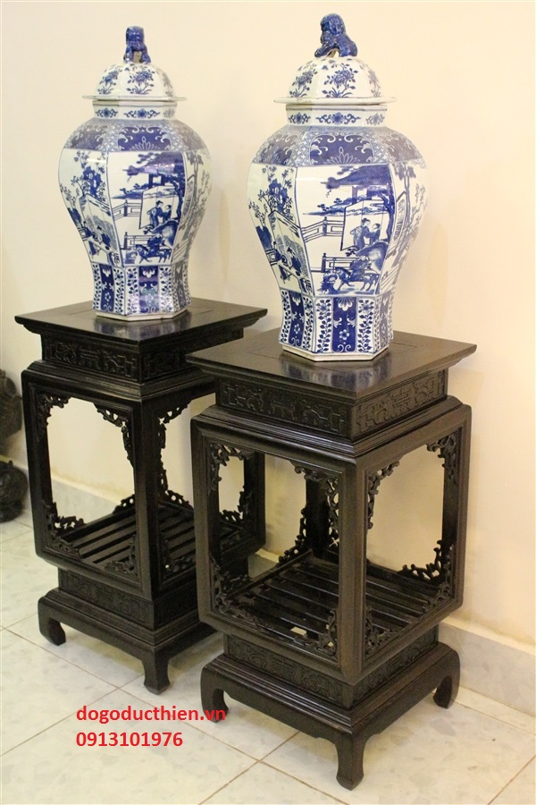 Đôn Đèn Gỗ Trắc - Đồ Gỗ Quý